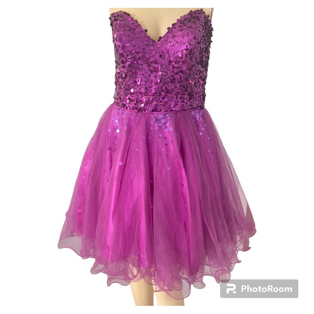 Night moves  prom collection purple